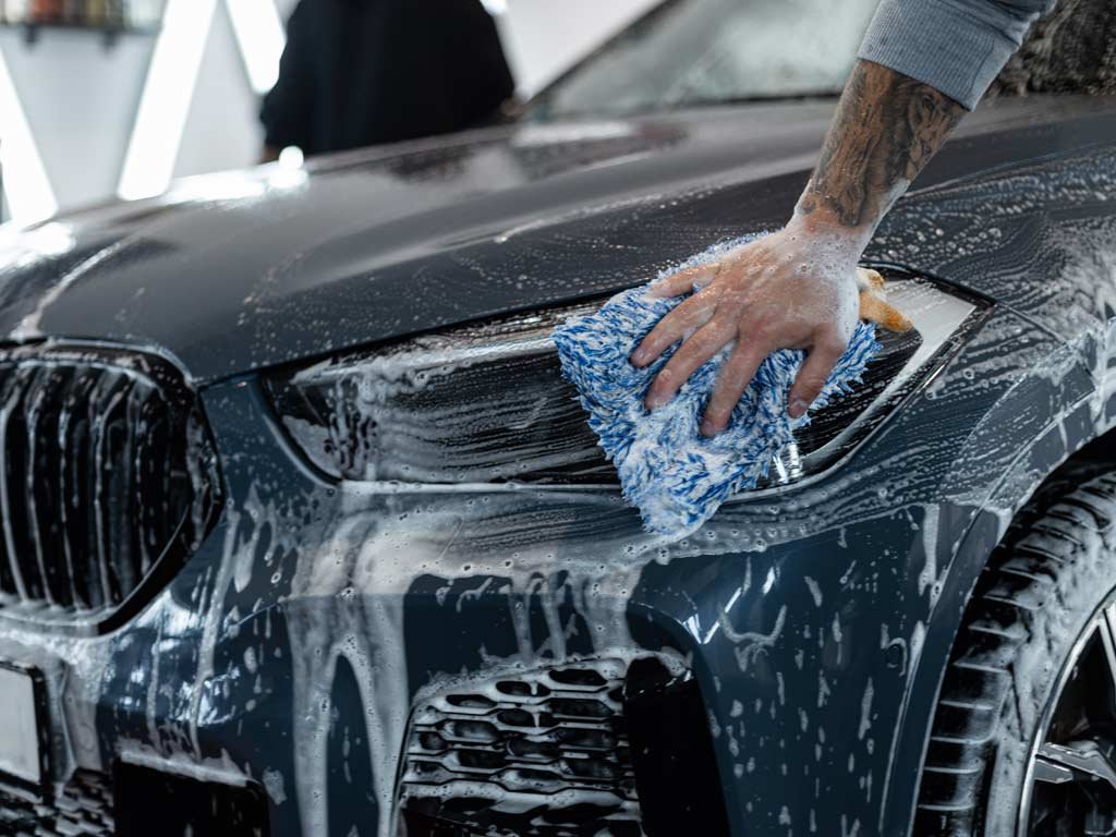 nettoyage voiture bmw