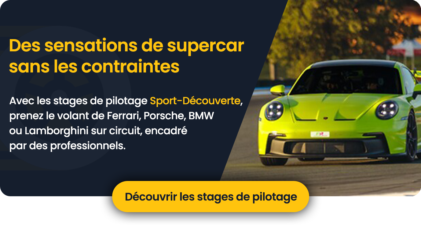 Bannière Pilotage Sport Découverte