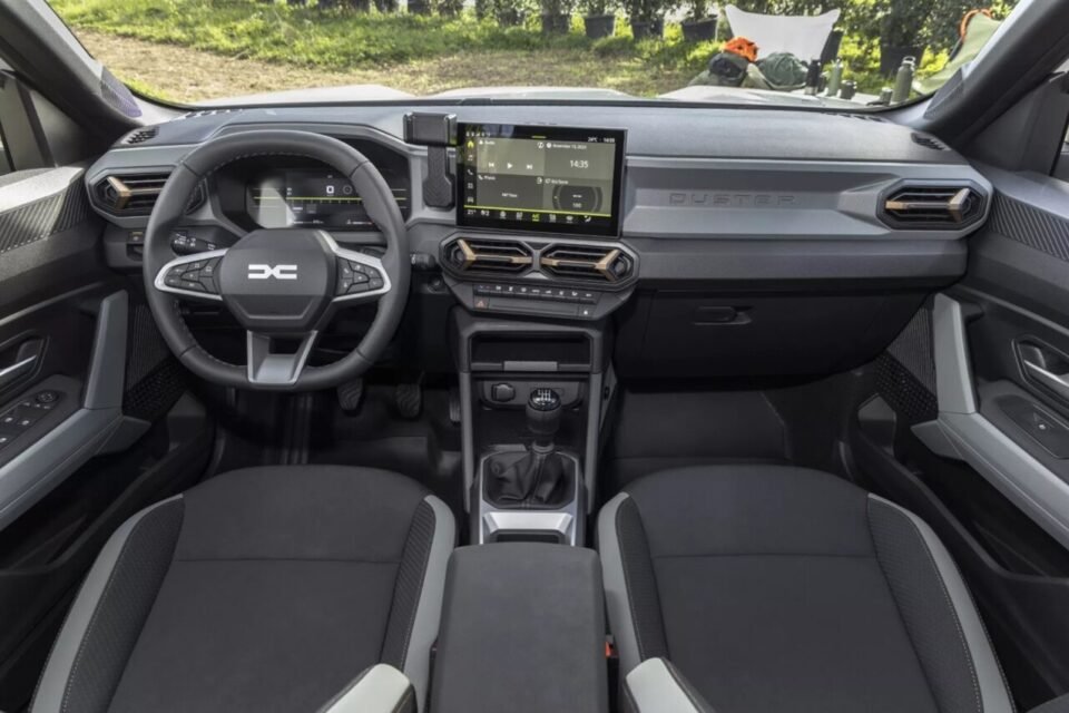 dacia duster 2026 - interieur