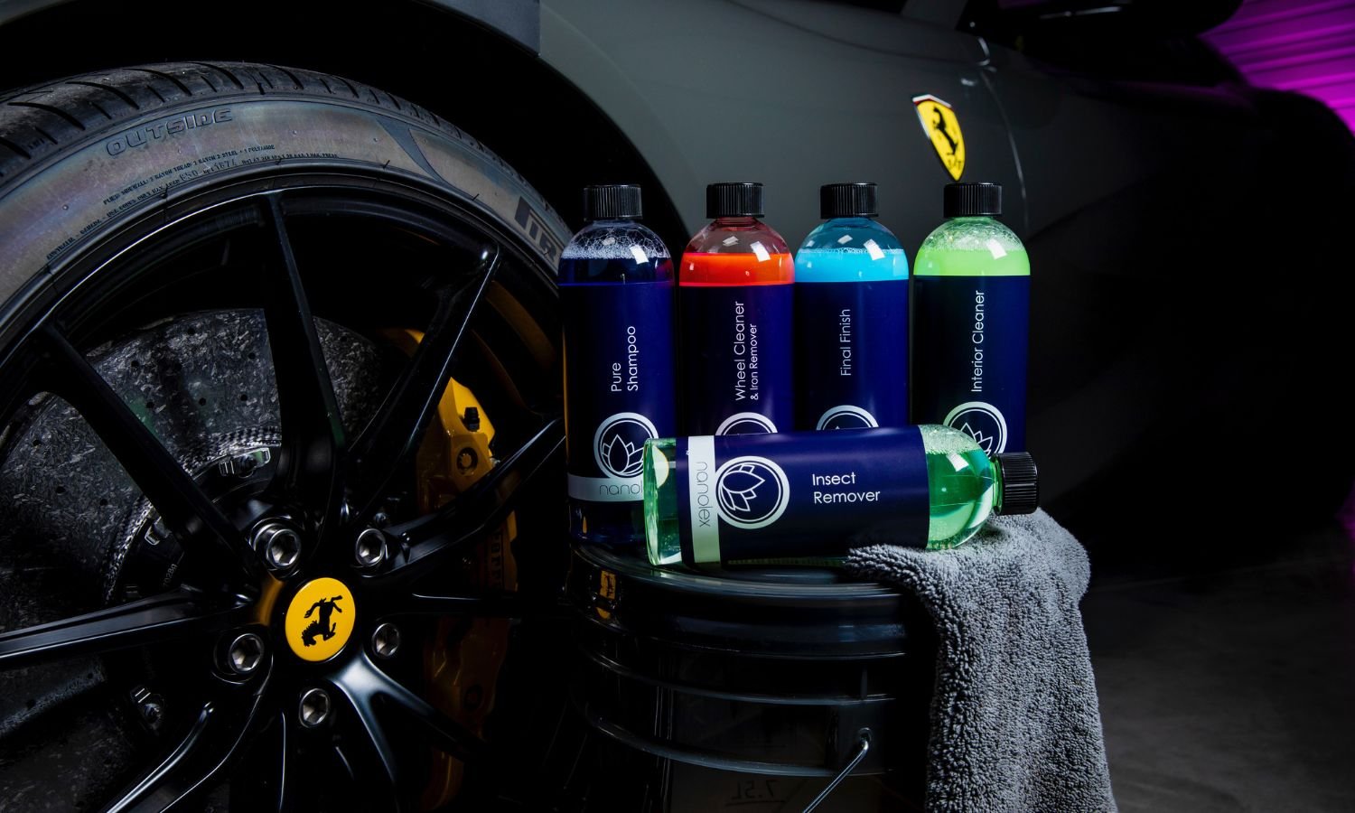 kit de detailing automobile