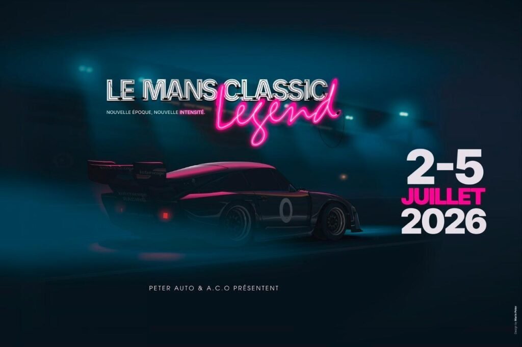 Le Mans Classic 2026 Affiche