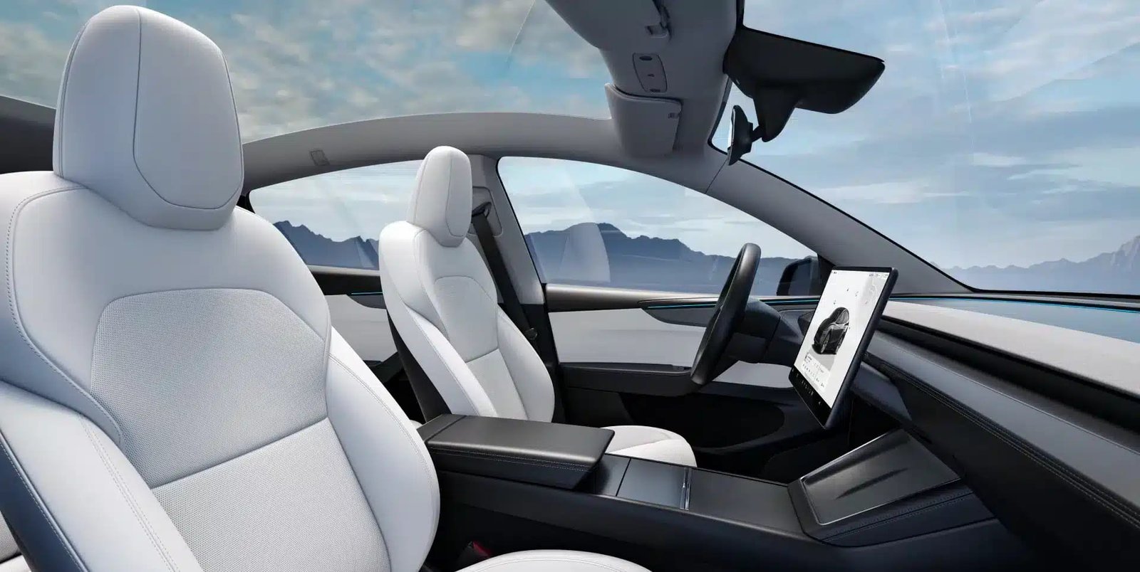 tesla model y intérieur