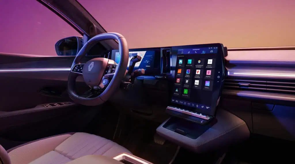 Renault Scenic e-tech 2026 interieur
