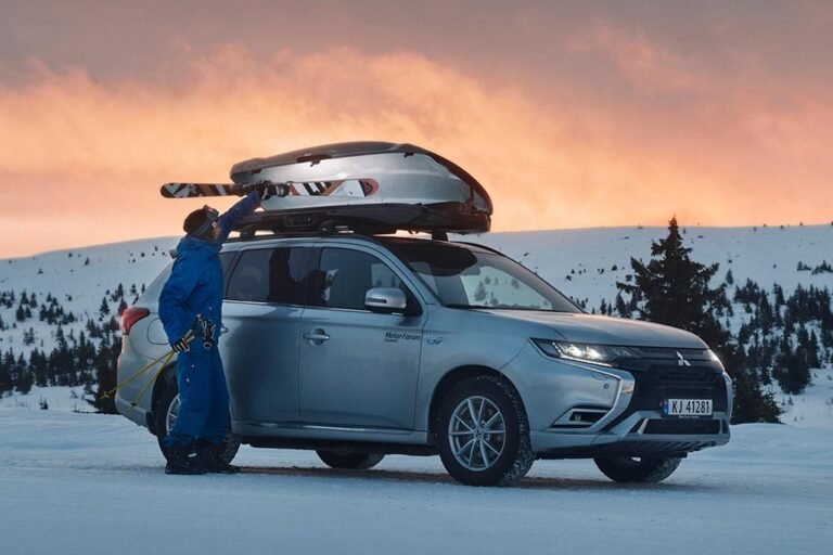 coffre de toit voiture neige